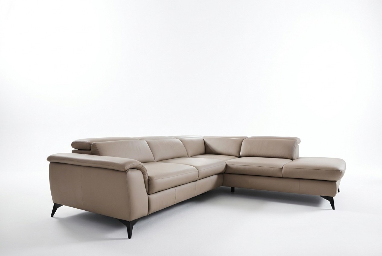 Ecksofa Sofa Couch Polster Leder Wohnlandschaft Couchen Sofas Ecke Luxus Möbel