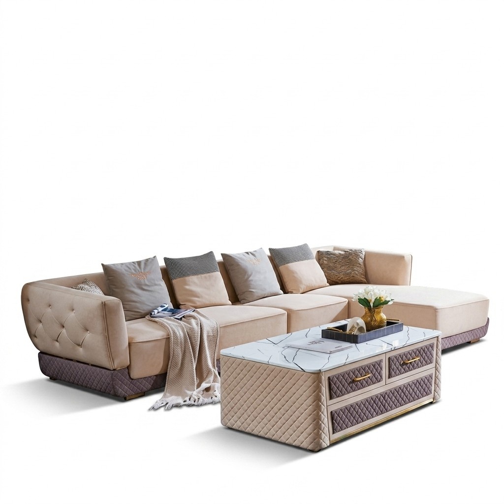 Ecksofa Sofa Couch Polster Eck Sitz Wohnlandschaft Garnitur L Form Möbel Leder