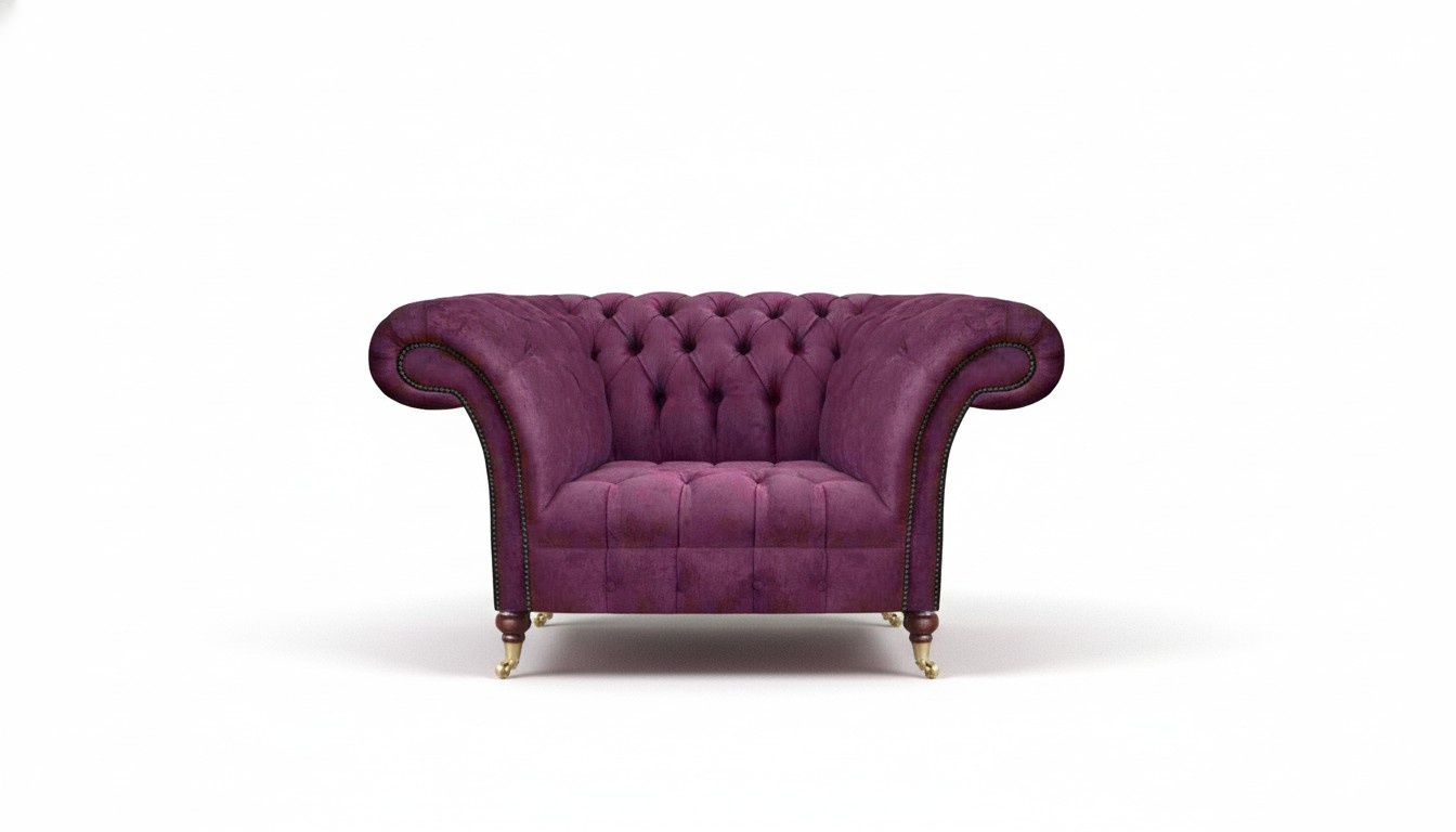 Einrichtung Luxus Sessel Möbel Wohnzimmer Neu Sitz Polstermöbel Chesterfield