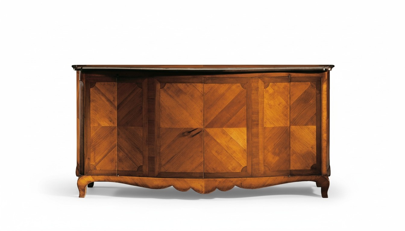 Einrichtung Regale Vitrinen Anrichte Buffet Italienische Möbel Massivholz 200cm