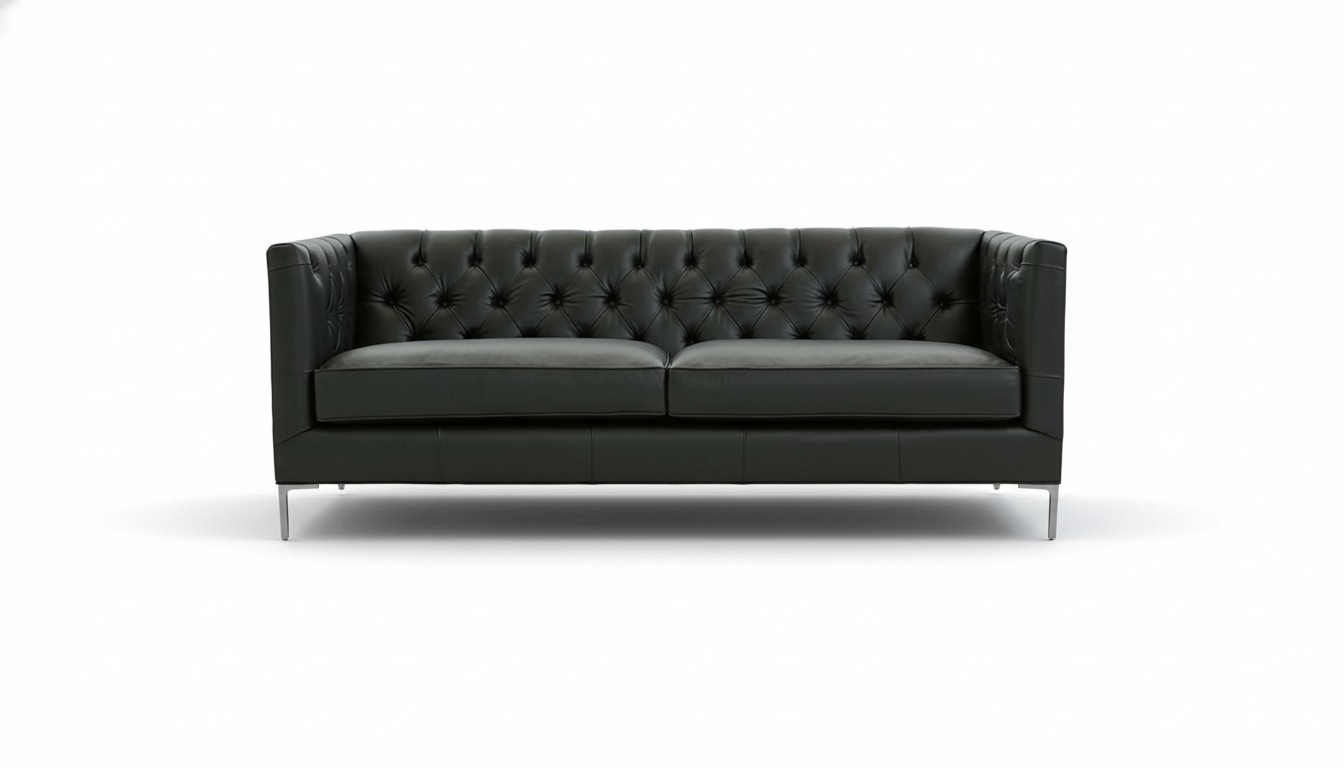 Einrichtung Wohnzimmer Sofa Design Couchen Schwarz Italienische Stil Möbel Stoff
