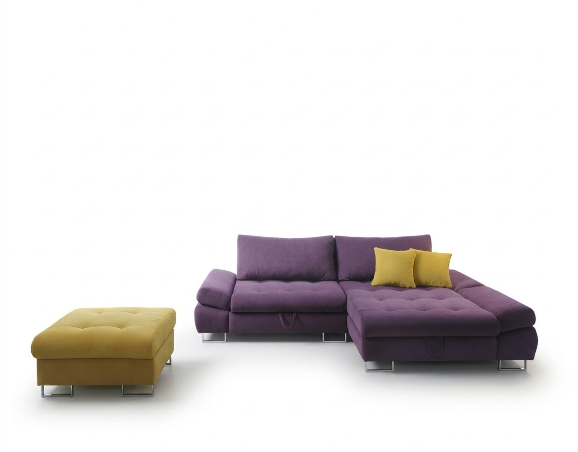 Eleganc L-Form Ecksofa Stoff Couch Wohnzimmer moderne Design Sofas Couchs Neu