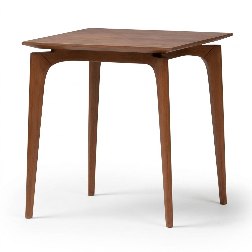 Eleganter Beistelltisch aus Holz in Braun für Wohnzimmer und Lounge