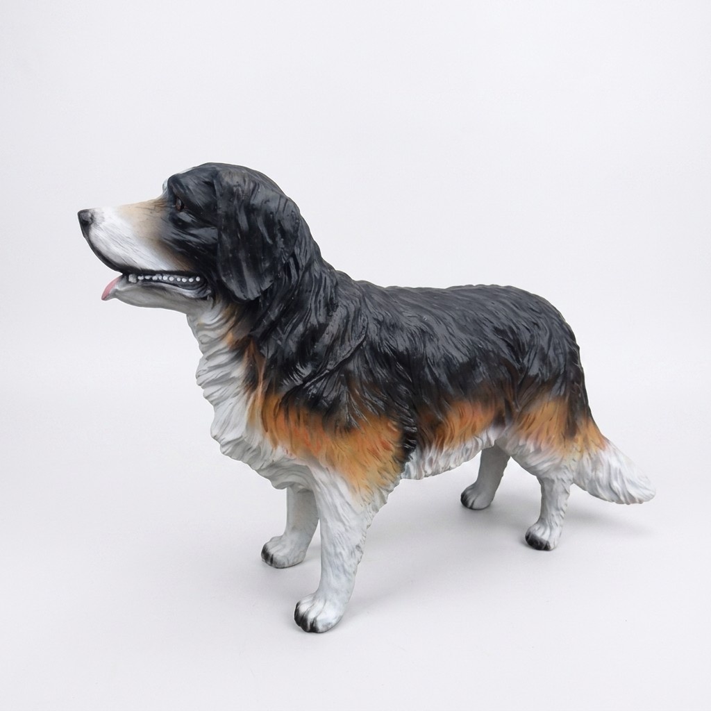 English Springer Spaniel Statue Skulptur 75x112cm Hund Statuen Skulpturen