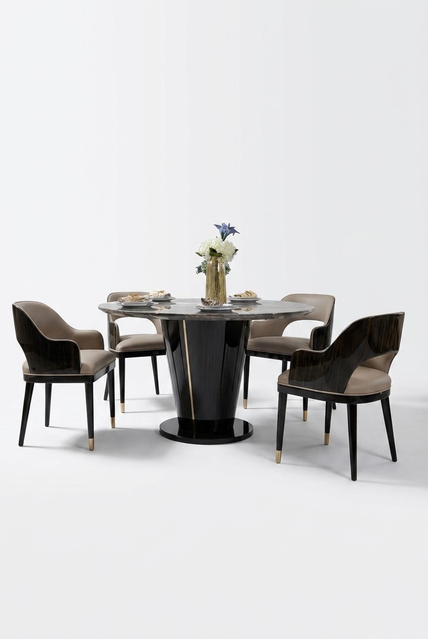 esstisch mit 4 stühle komplett ess zimmer set garnitur hochwertige designer