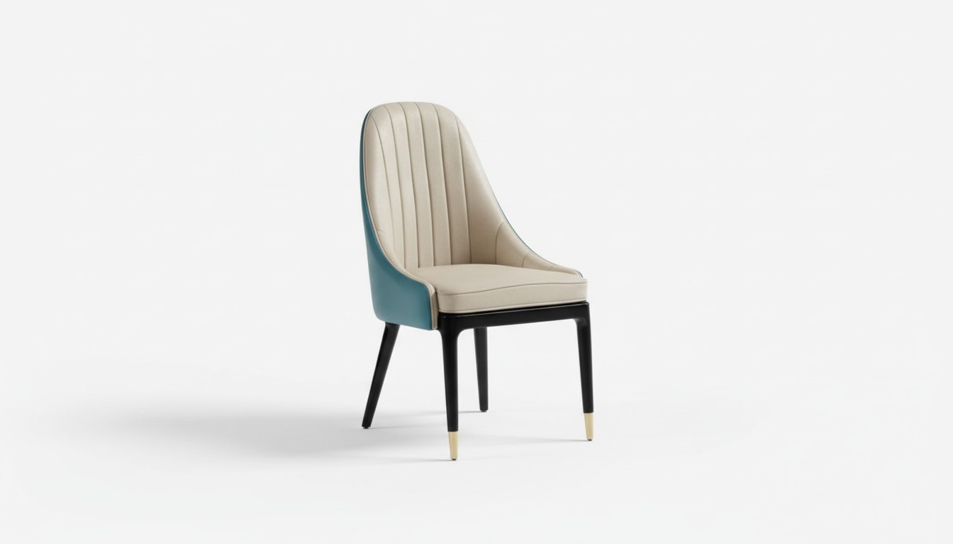 Ess Zimmer 1x Stuhl Set Sitz Echt Stühle Polster Lehn Designer Holz Sessel Neu