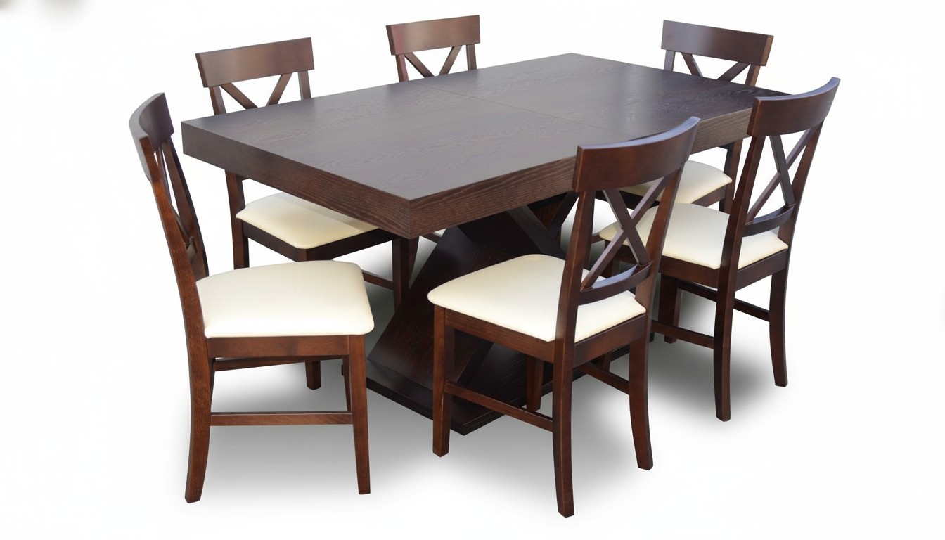 Ess Zimmer Tisch Design Kommode Set Garnitur 7tlg Set Modern Möbel Lehnstühle