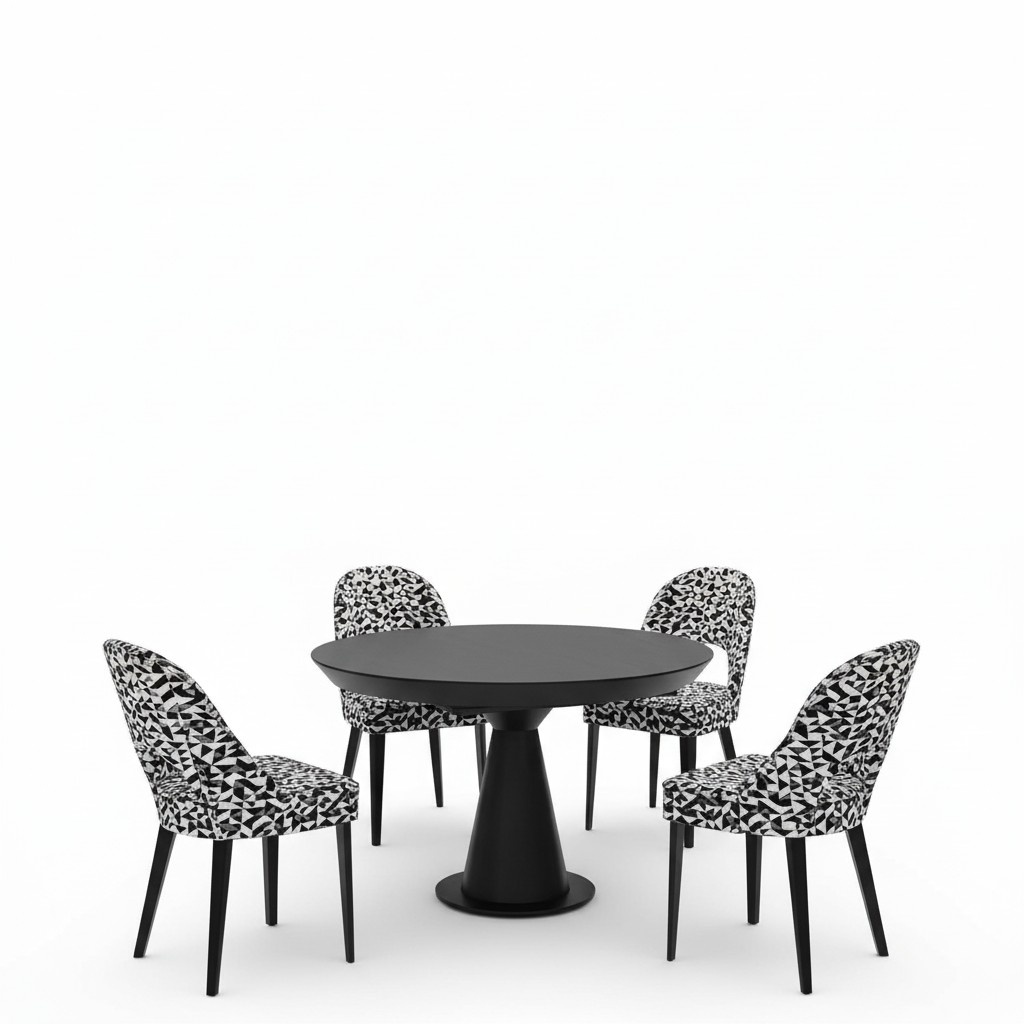 Essgruppe Esszimmertisch Esszimmer Esstisch Stuhl Tisch Holz Set 5tlg