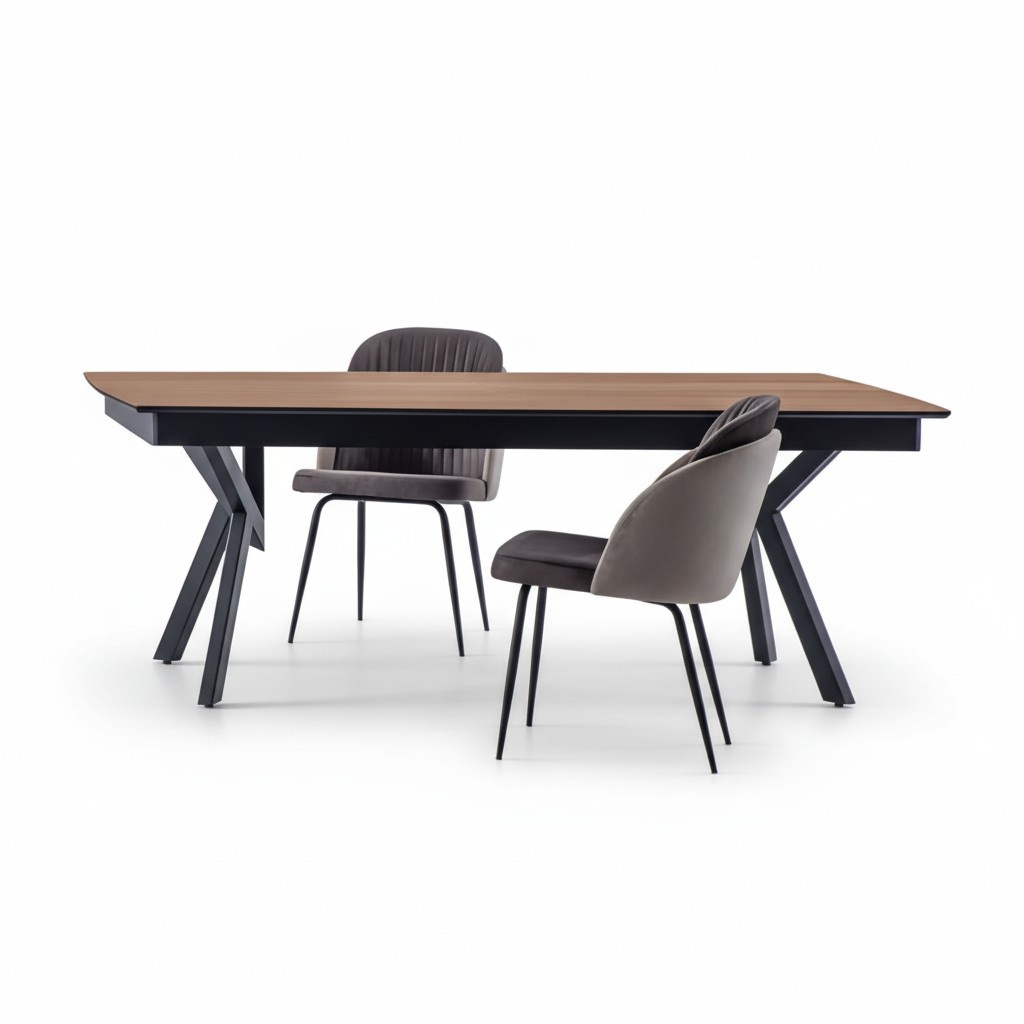 Essgruppe Esszimmer Set 7tlg 6x Stühle Esstisch Designer Garnitur Tisch