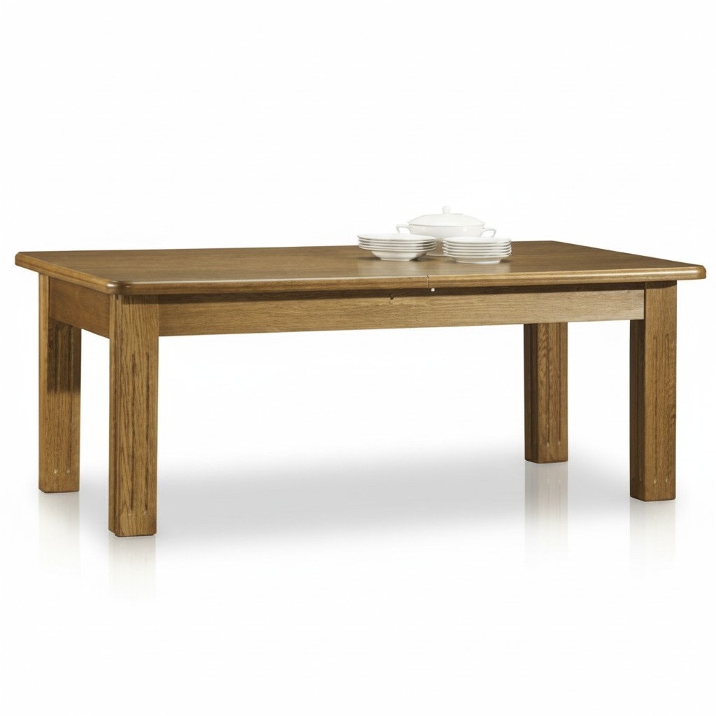 Esstisch 200/400 cm Küchentisch Restaurant Tisch Holz Esszimmer Tische