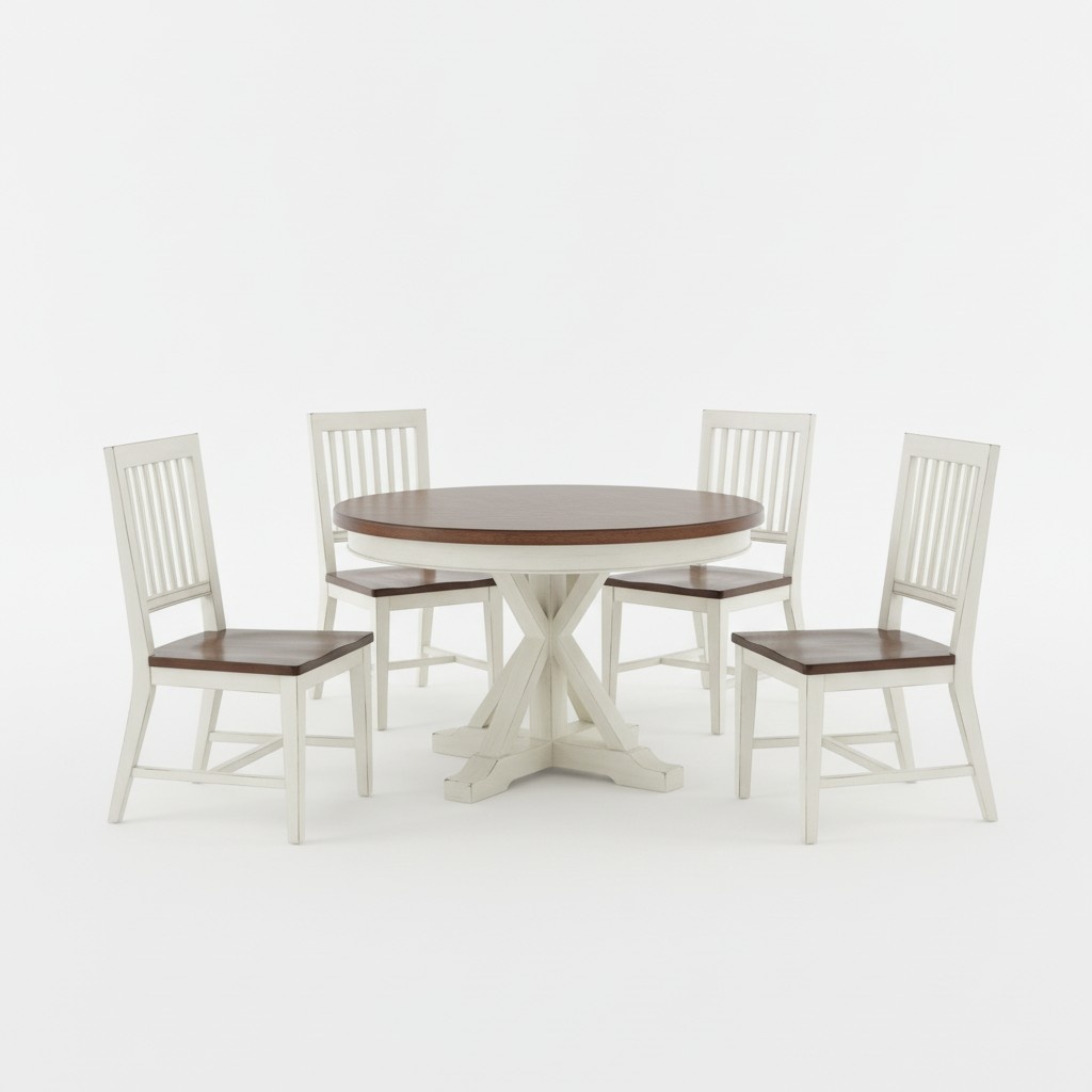 Esstisch 4 Stühle Esszimmer Set Essgruppe Klassischer Tisch Tische Garnitur neu