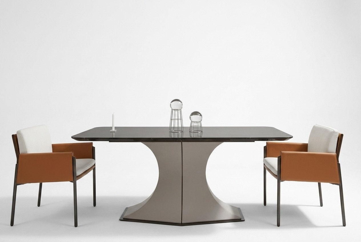 Esstisch aus Naturholz stilvoller Esstisch weißer Tisch im modernen Stil