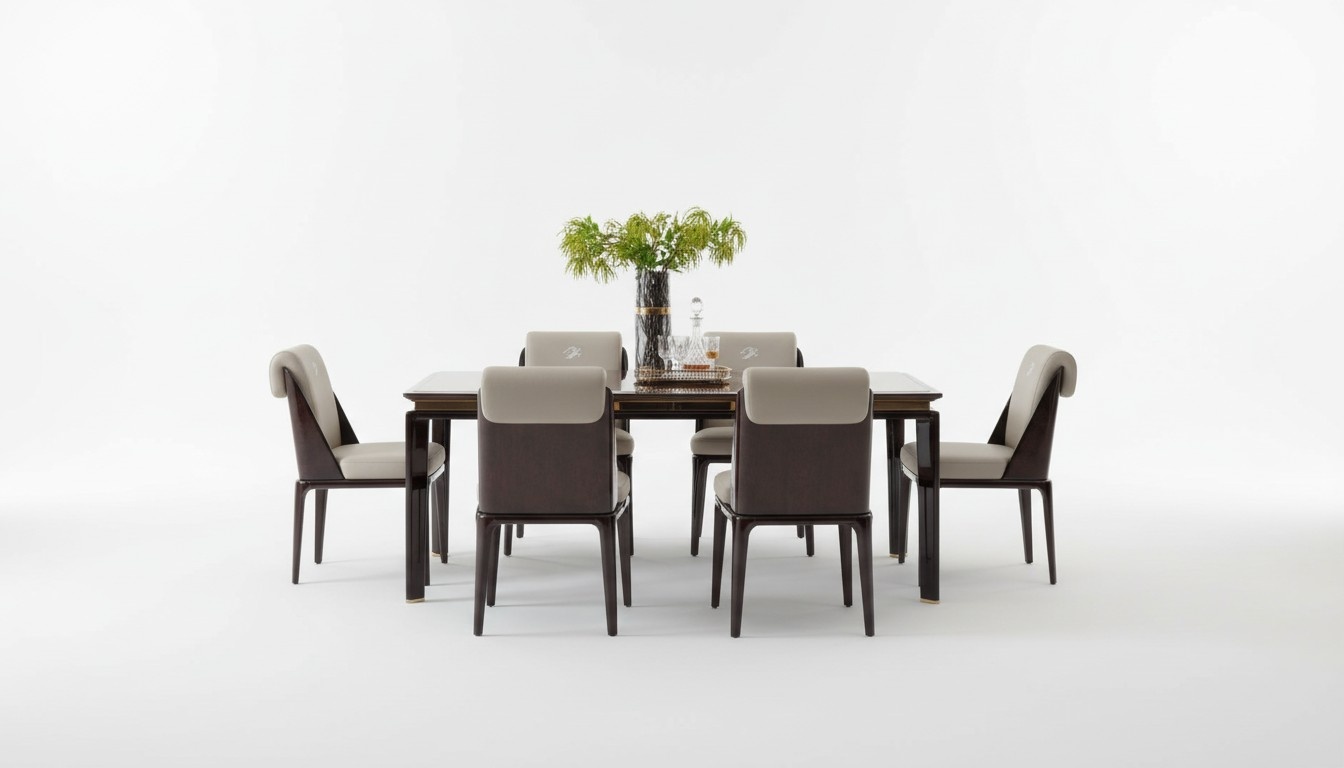 Esstisch Braun Designer Tische Modern Design Möbel Luxus Esszimmer Tisch Küche