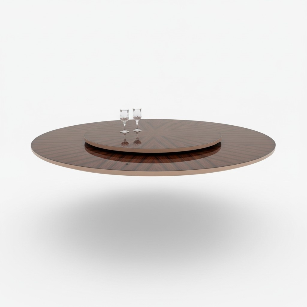 Esstisch Braun Runder Tische Design Möbel Luxus Esszimmer Tisch Küche Rund Neu