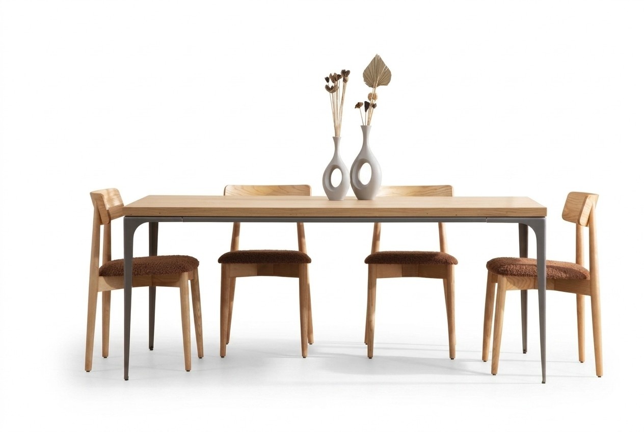 Esstisch Braun Tisch Luxus Esszimmer Stil Klassischer Modern Möbel Neu