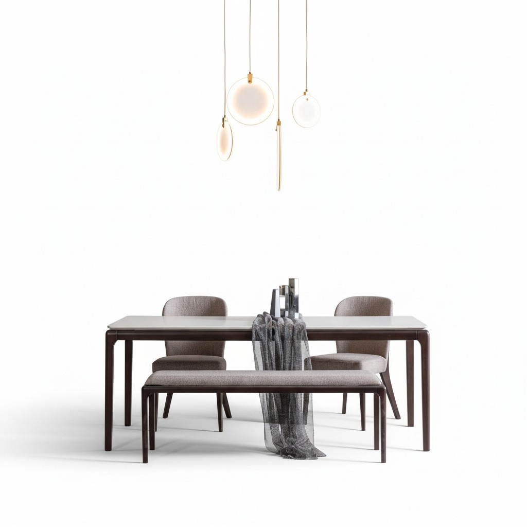 Esstisch Gruppe 4x Stühle Essgarnitur Essgruppen Stuhl Set Tisch 5tlg.