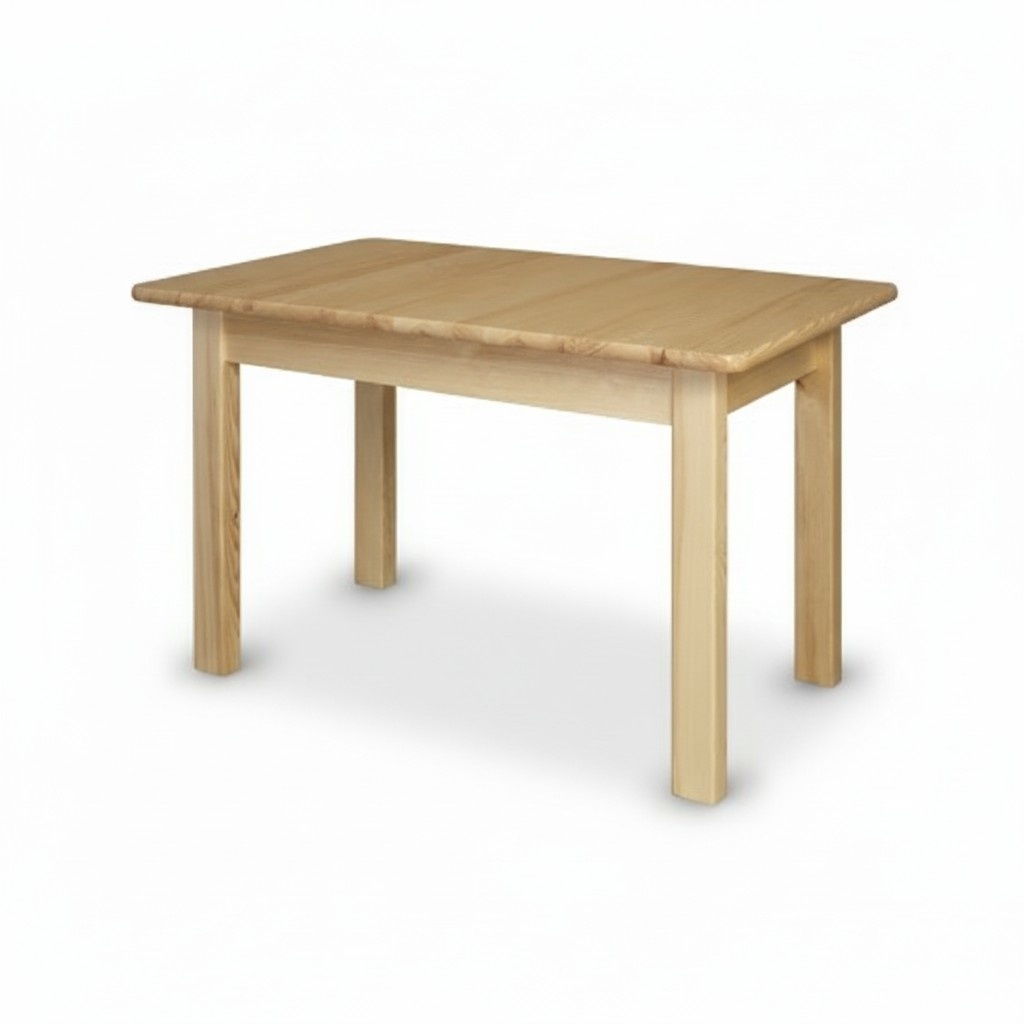 Esstisch Holz Tische Wohn Ess Zimmer Tisch 120/170x80cm Massivholz Esstische