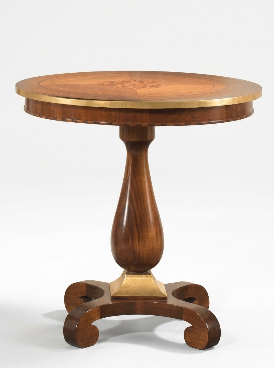 Esstisch Luxus Rund Tisch Massiv Holz Italien Esszimmer Tische Runde Möbel