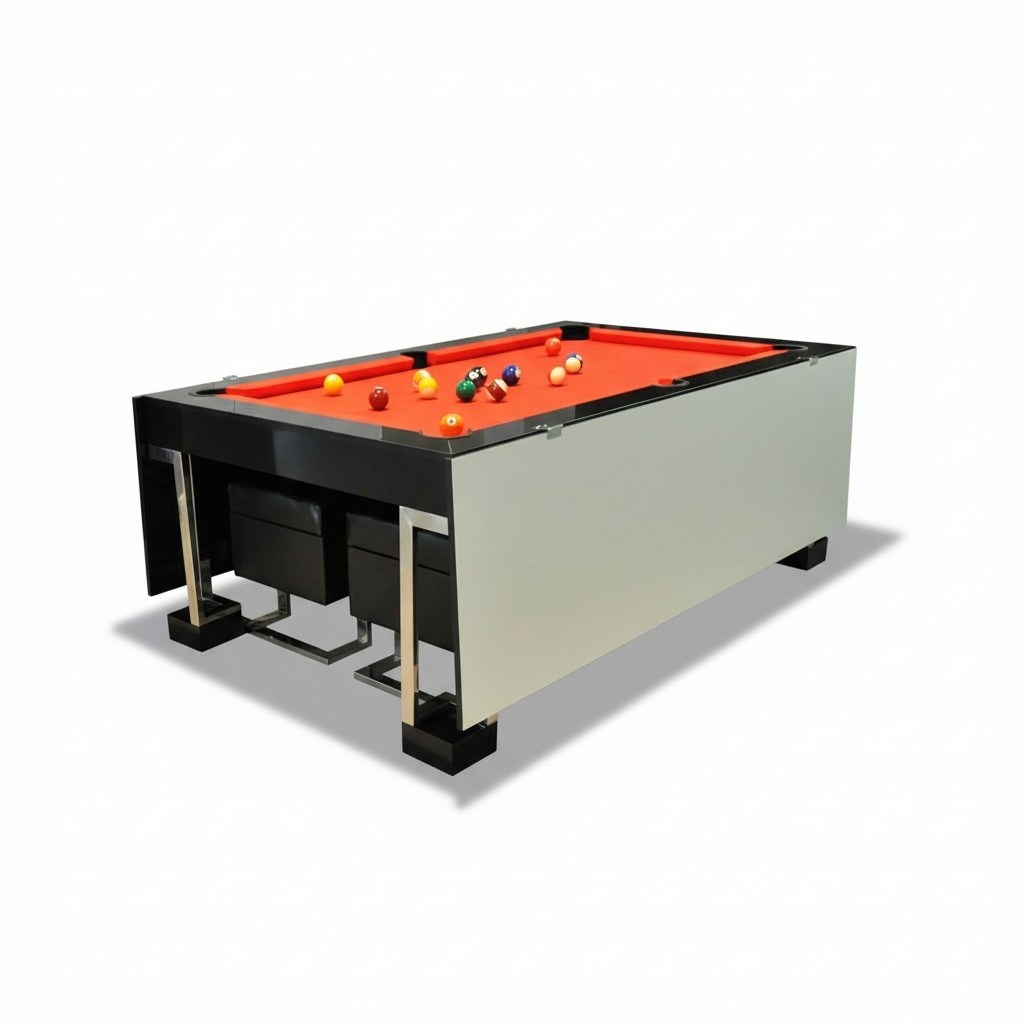 Esstisch Tisch Billardtisch Pooltisch Kugeltisch Billardtische Spieltisch 7FT