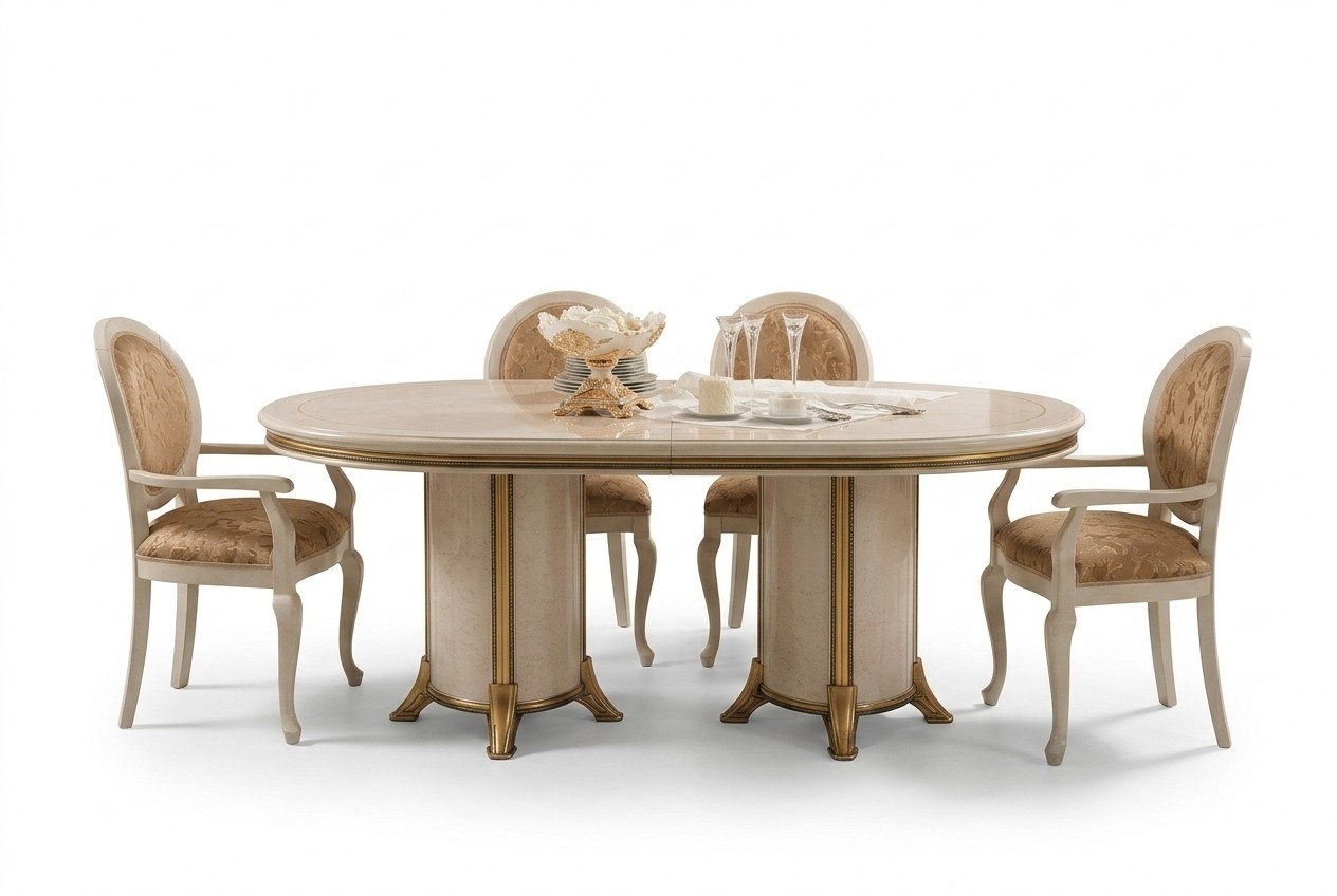 Esstisch Tisch Esszimmer Tische Holztisch Jugendstil Antik Stil 200/250/300cm