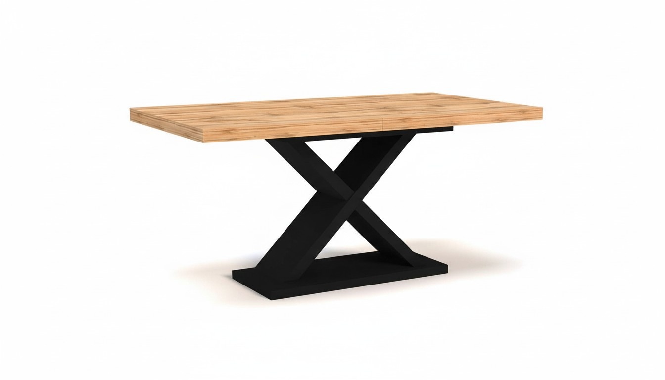 Esstisch Tisch Esszimmer Wohnzimmer Braun Holz Design Luxus Modern