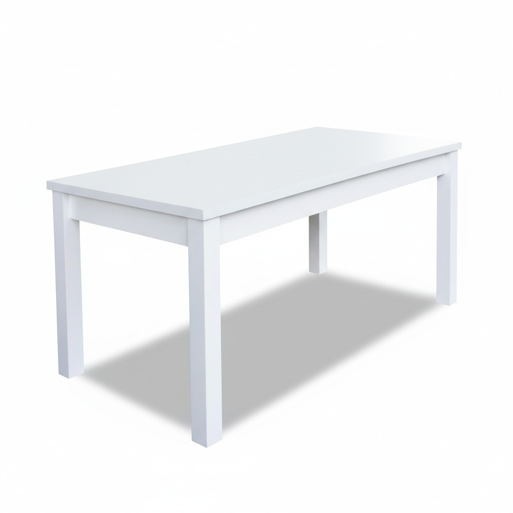 Esstisch Tisch Esszimmer Wohnzimmer Tische Holz Design Weiß Konferenztisch Neu