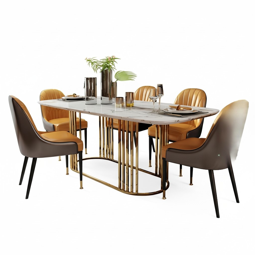 Esstisch Tisch Esszimmer Wohnzimmer Holz Design Designer Möbel Tische 140x80cm