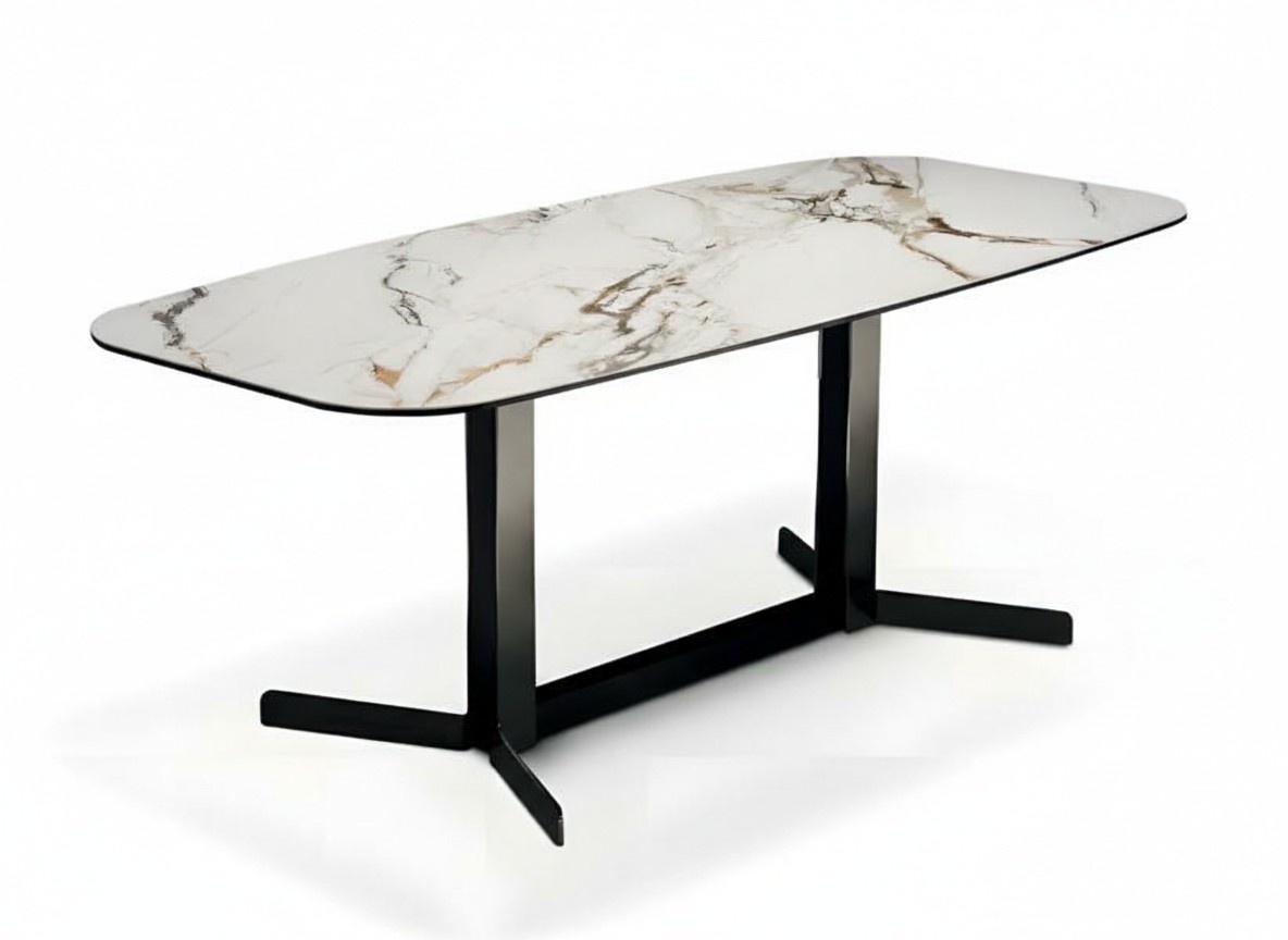 Esstisch Tisch Gruppe Esszimmer Wohnzimmer Garnitur Holz Design Tische