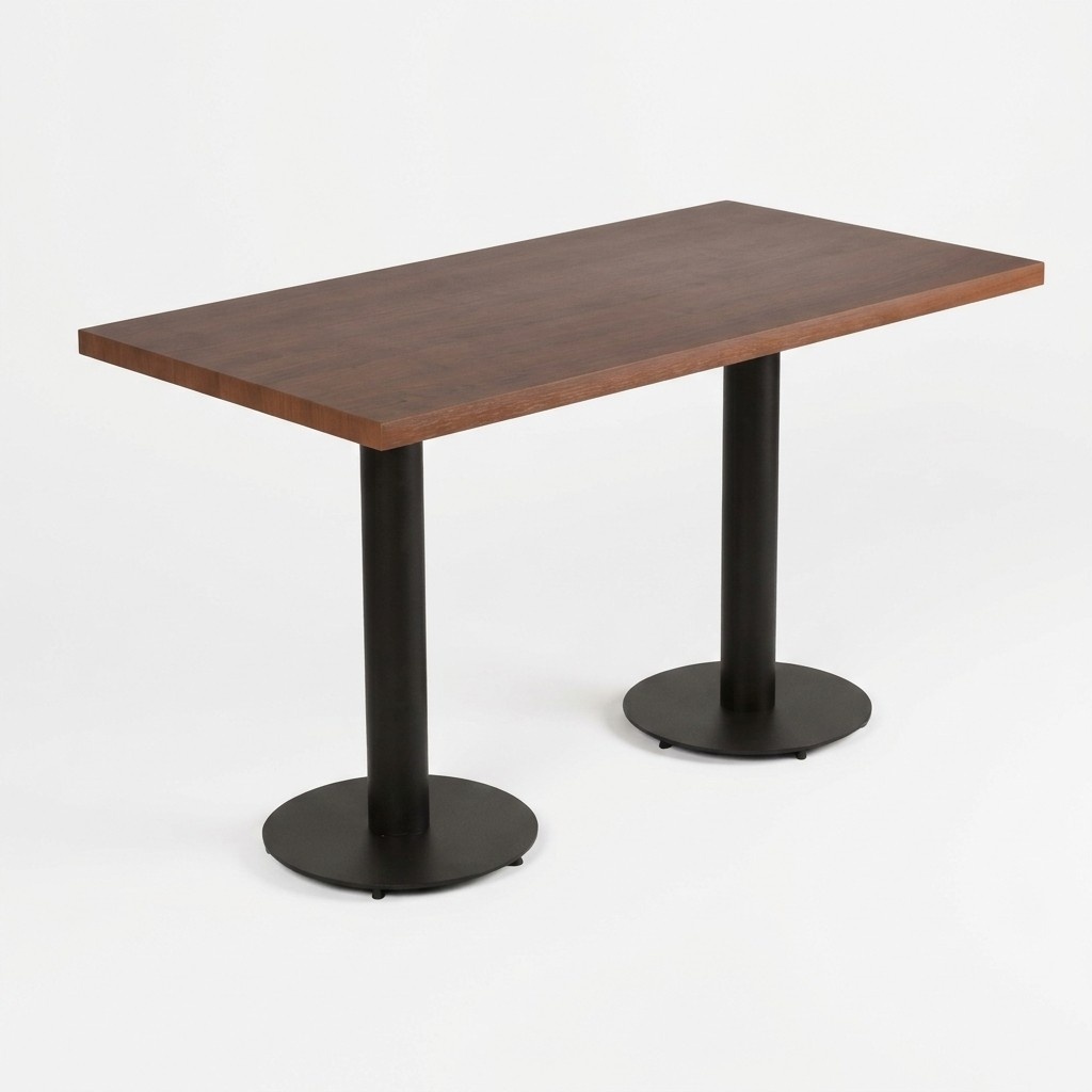 Esstisch Tisch Küchentisch Speisetisch Esszimmertisch mit Metall Beinen 130x70