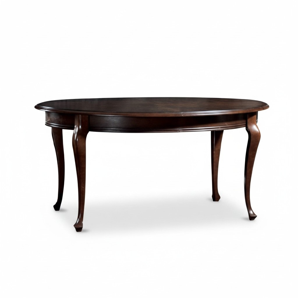 Esstisch Tisch Tische Echtholz Holztisch Klassischer Barock Style Esszimmer V-1