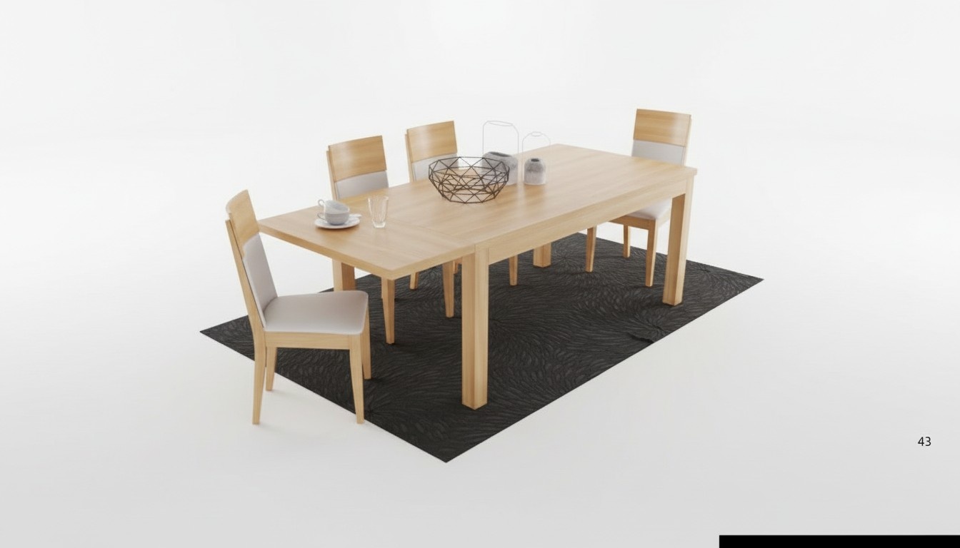 Esszimmer Gruppe Komplett Set Garnitur 7tlg Tisch Tische Massive Holz Möbel Neu