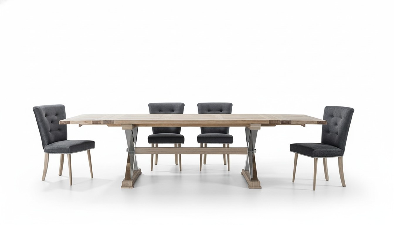 Esszimmer Holz Tische Essgruppe Set Stuhl Gruppe Neu Tisch 6 Design