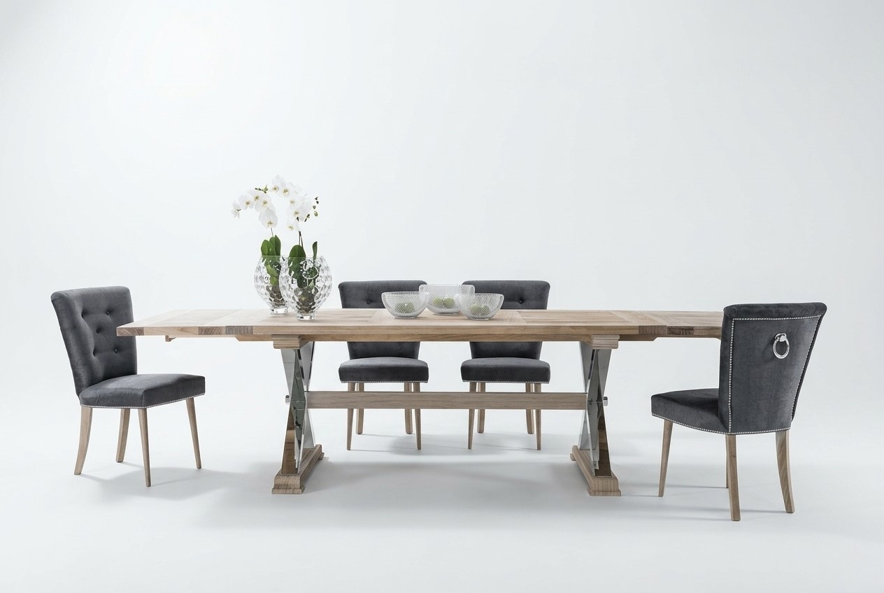 Esszimmer Holz Tische Essgruppe Set Stuhl Gruppe Neu Tisch 4 Design