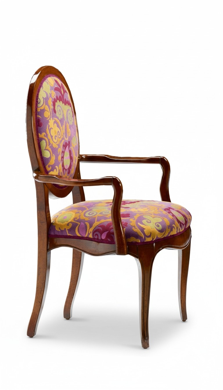 Esszimmer Italienische Möbel Holz Luxus Stuhl Neu Lehnstühle Klassische Stühle