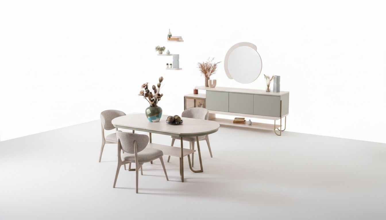 Esszimmer-Set – gemütliche Atmosphäre und Stil für Ihr Zuhause.