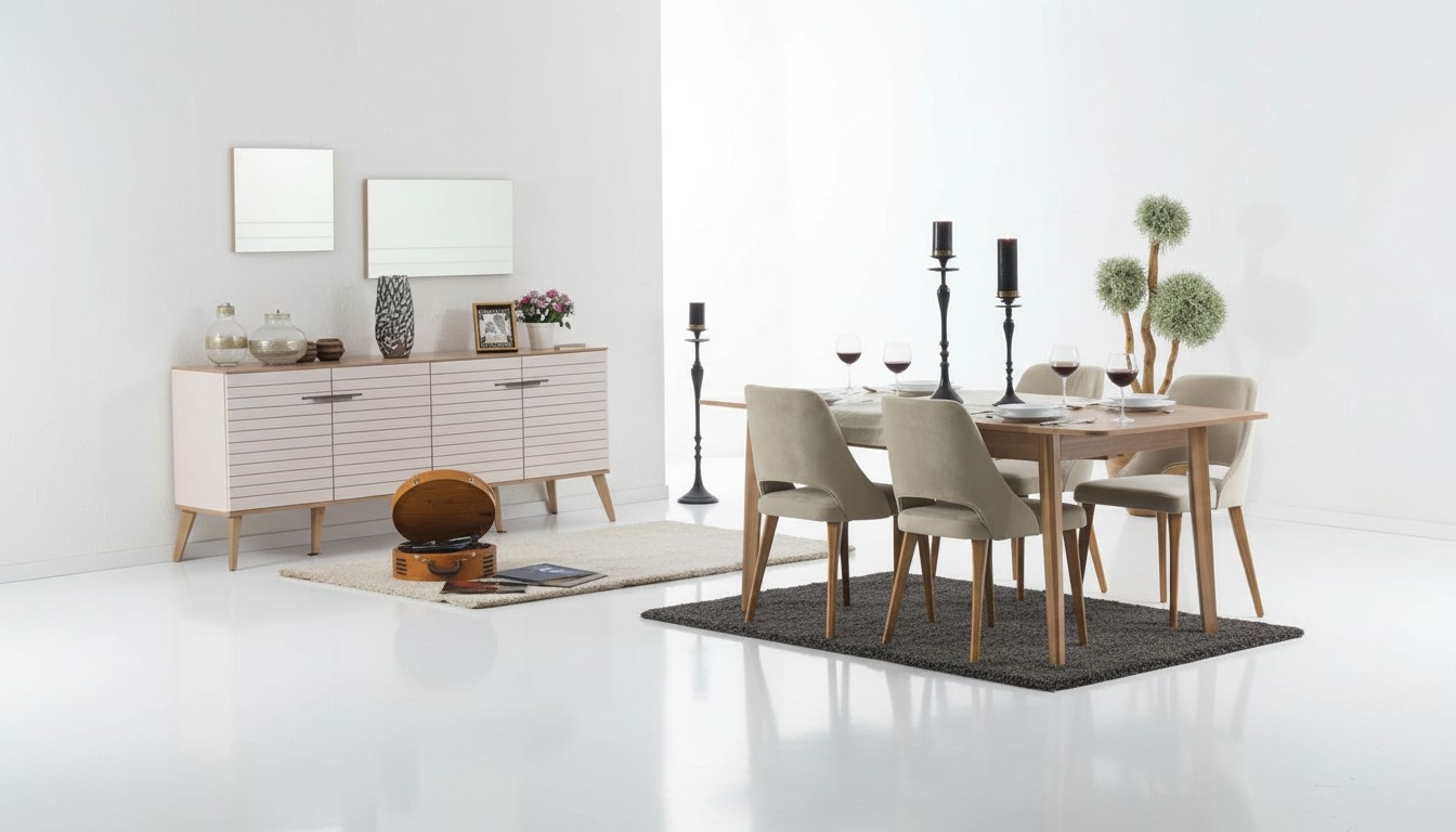 Esszimmer Tischgruppe Essgruppe Tisch Esstisch Essgruppe Tisch 4Stühle 5tlg