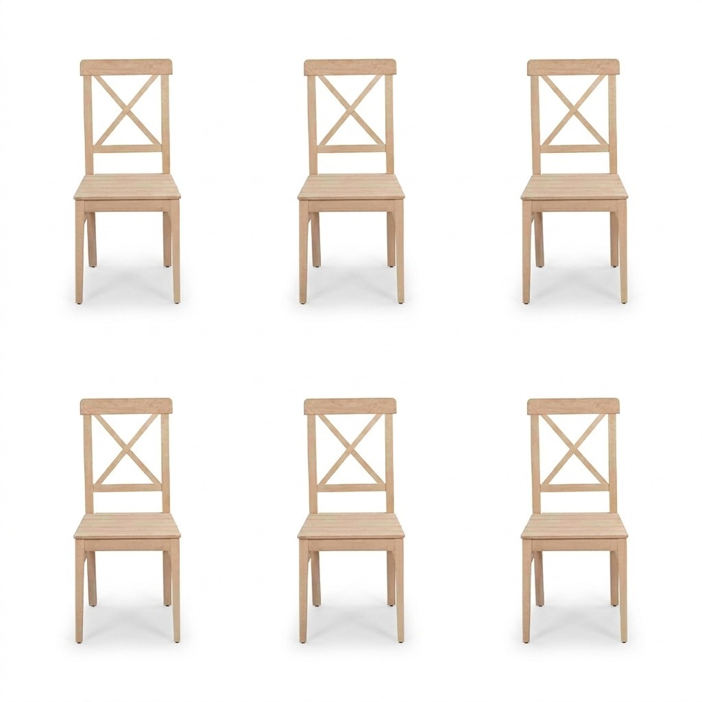 Esszimmerstuhl Designer Braun 4x Stühle Holzstuhl Luxus Einsitzer Ohne Armlehne