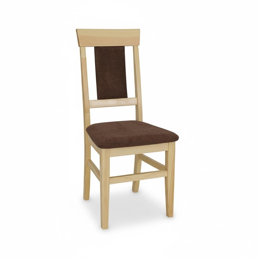 Esszimmerstuhl Küchenstuhl Polster Stuhl Massivholz Kiefernholz handgefertigt