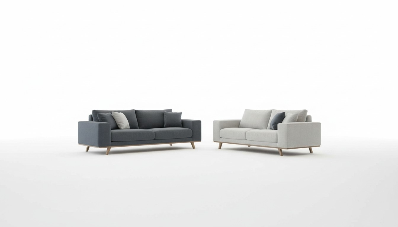Exklusive Sofagarnitur 3+3 Sitzer Luxus Dreisitzer Wohnzimmer Couch 2tlg