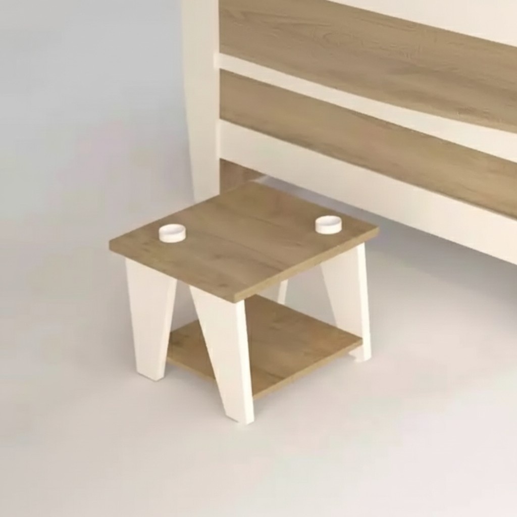 Exklusiver Couchtisch Moderner Ablage Beistelltisch Holzmöbel Tisch