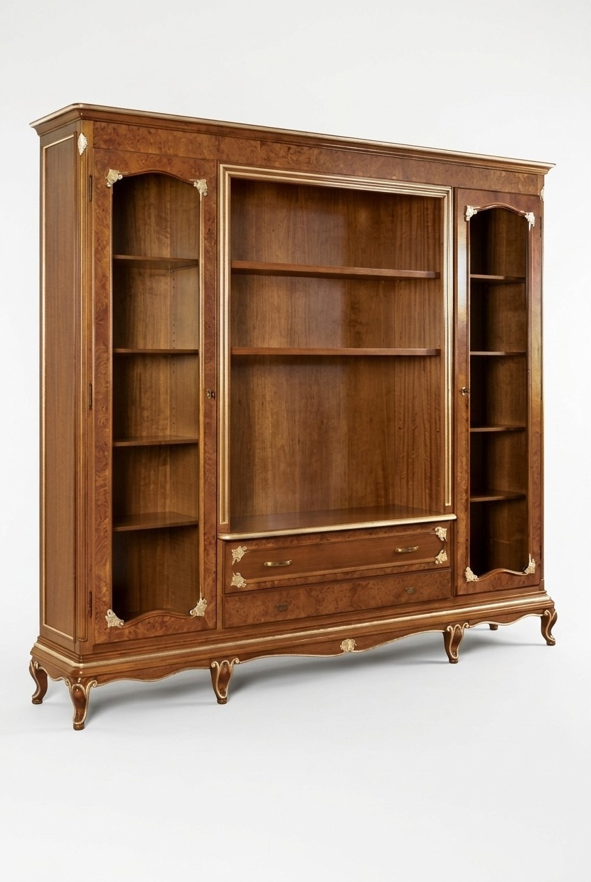 Fernseh Schrank Anbauwand Wohnwand tv Schrankwand Massivholz Modern Echtholz, Neu.