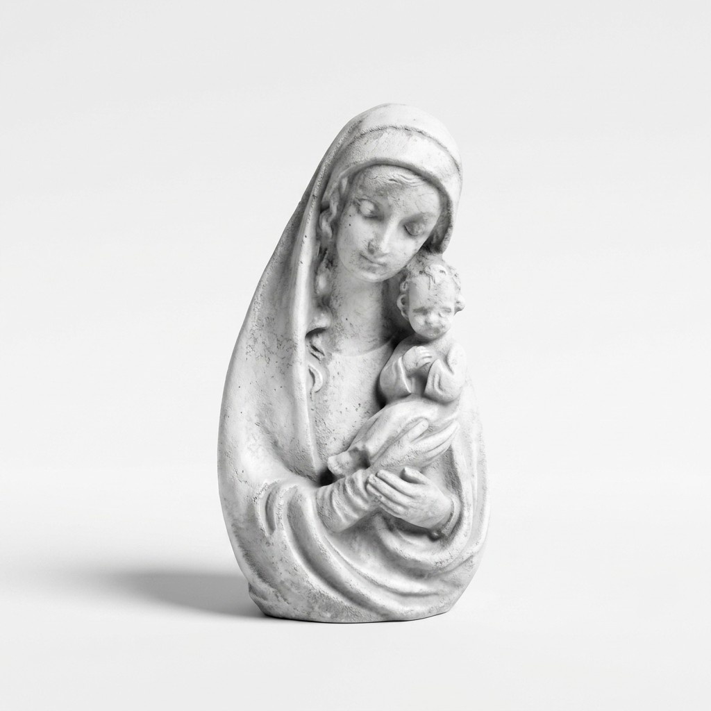 Figur Skulptur Maria Jesus Skulpturen Gott Heilige Figuren Statuen Statue