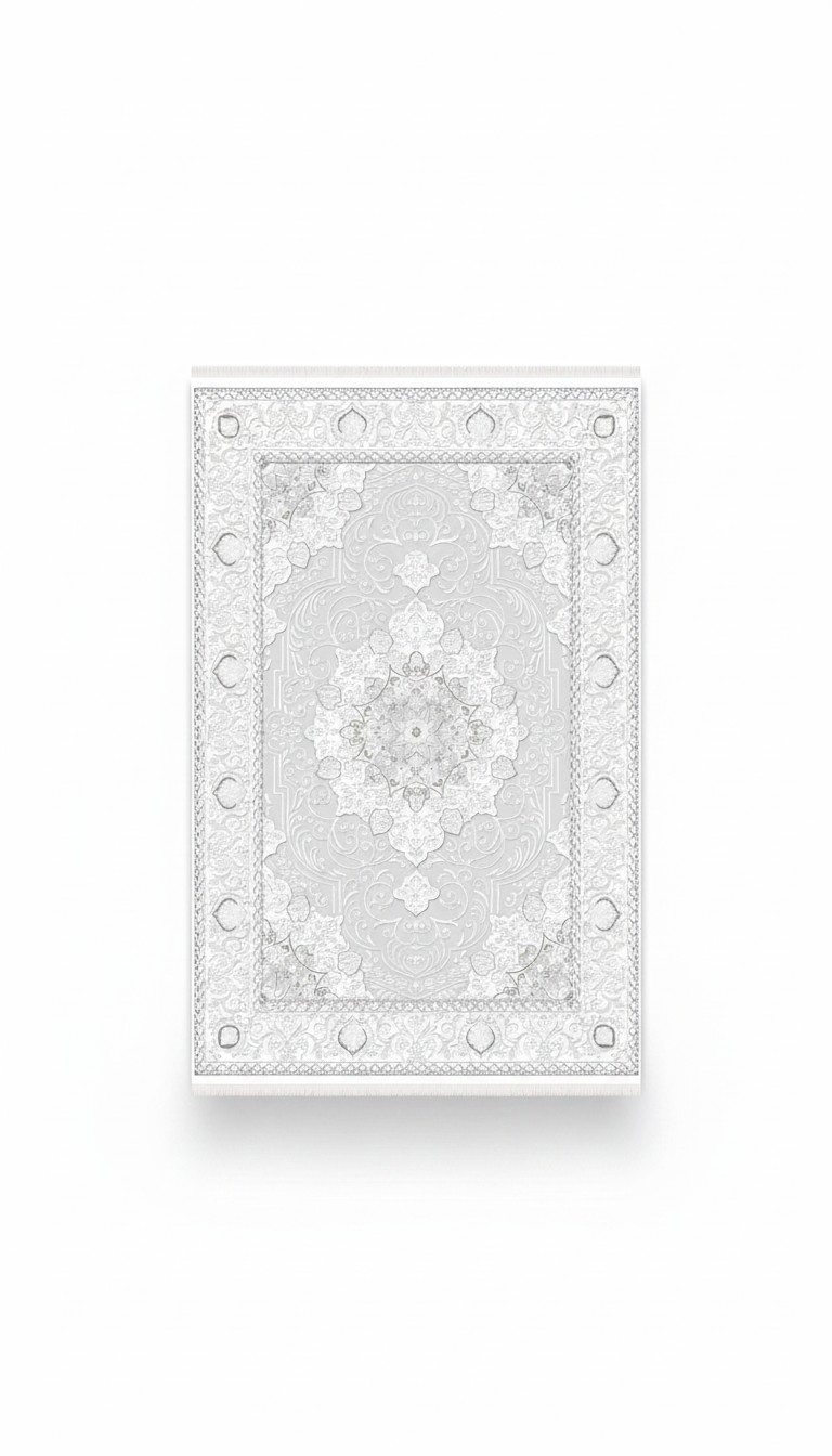 Flachgewebe Teppich Abstrakte Teppiche Orientteppich Designer 160x230 Weiß