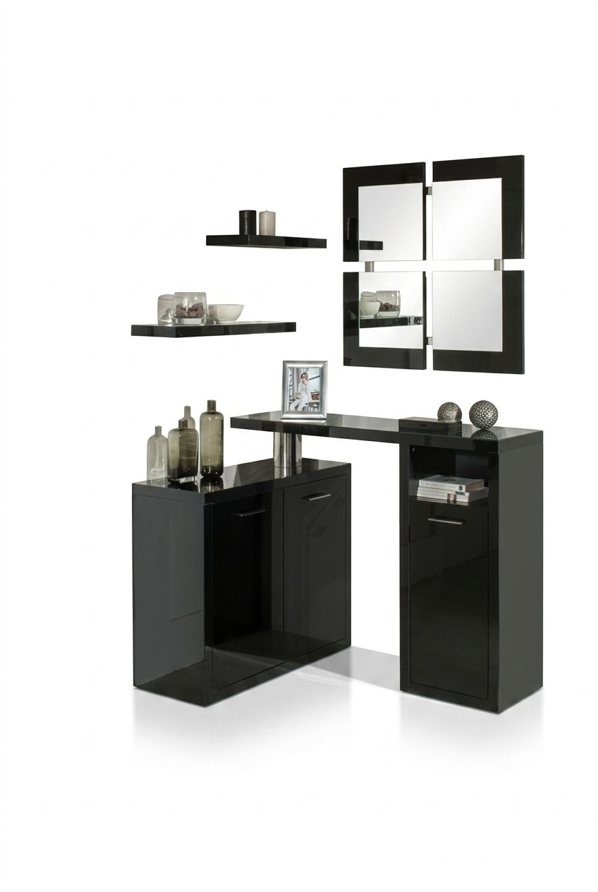 Flur Garderobe Konsole Tisch Eingang Konsolen Tische Wand Kommoden Hochglanz neu
