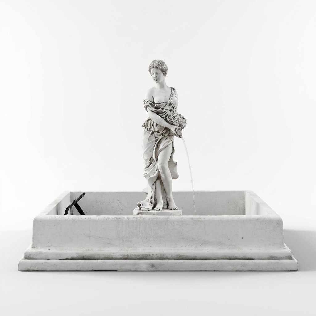 Fontainen Figur Statue Figuren Statuen Skulptur Skulpturen Garten 138cm
