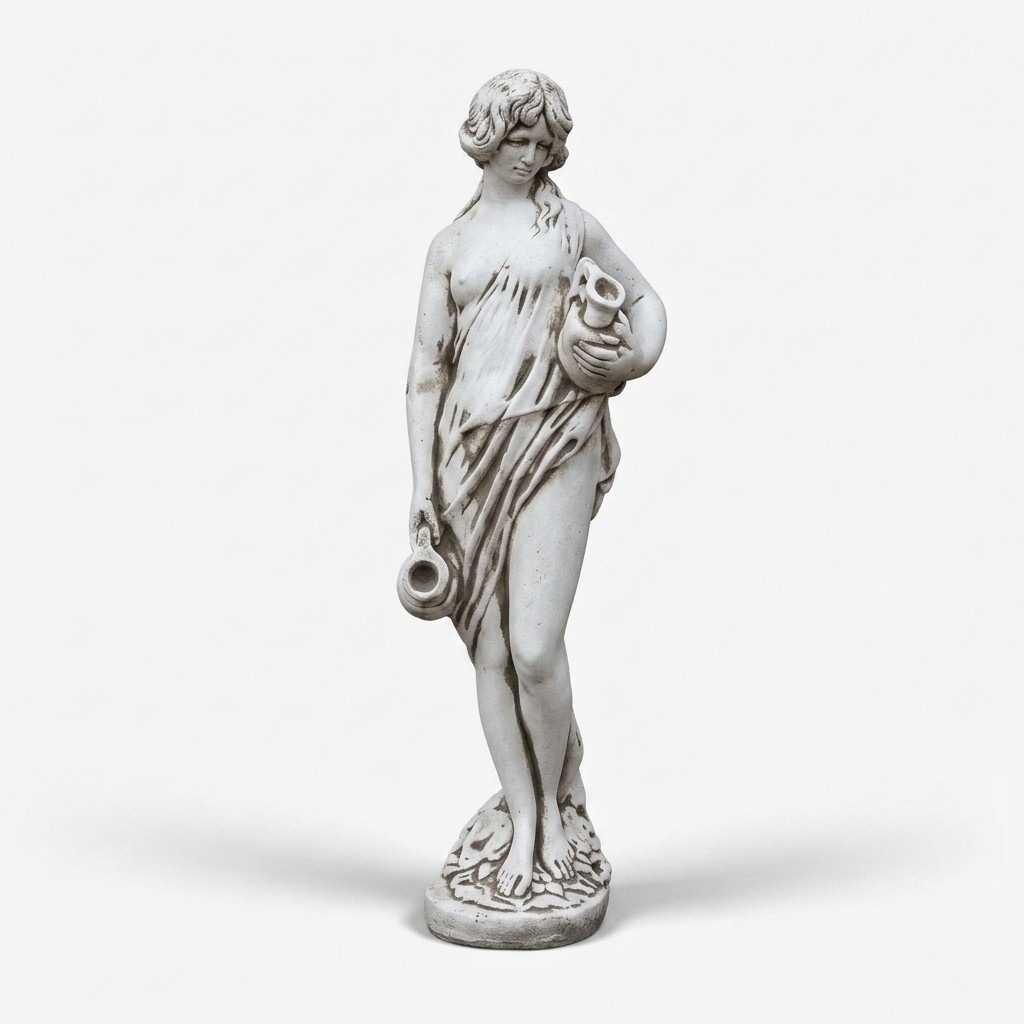 Fontainen Teich Figur Eva Statue Figuren Skulpturen Statuen Skulptur 62cm