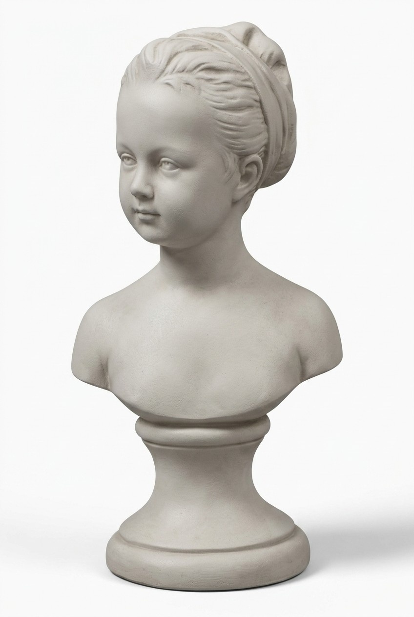 Frau Büste Skulptur Design Figur Statue Garten Figuren Statuen Skulpturen
