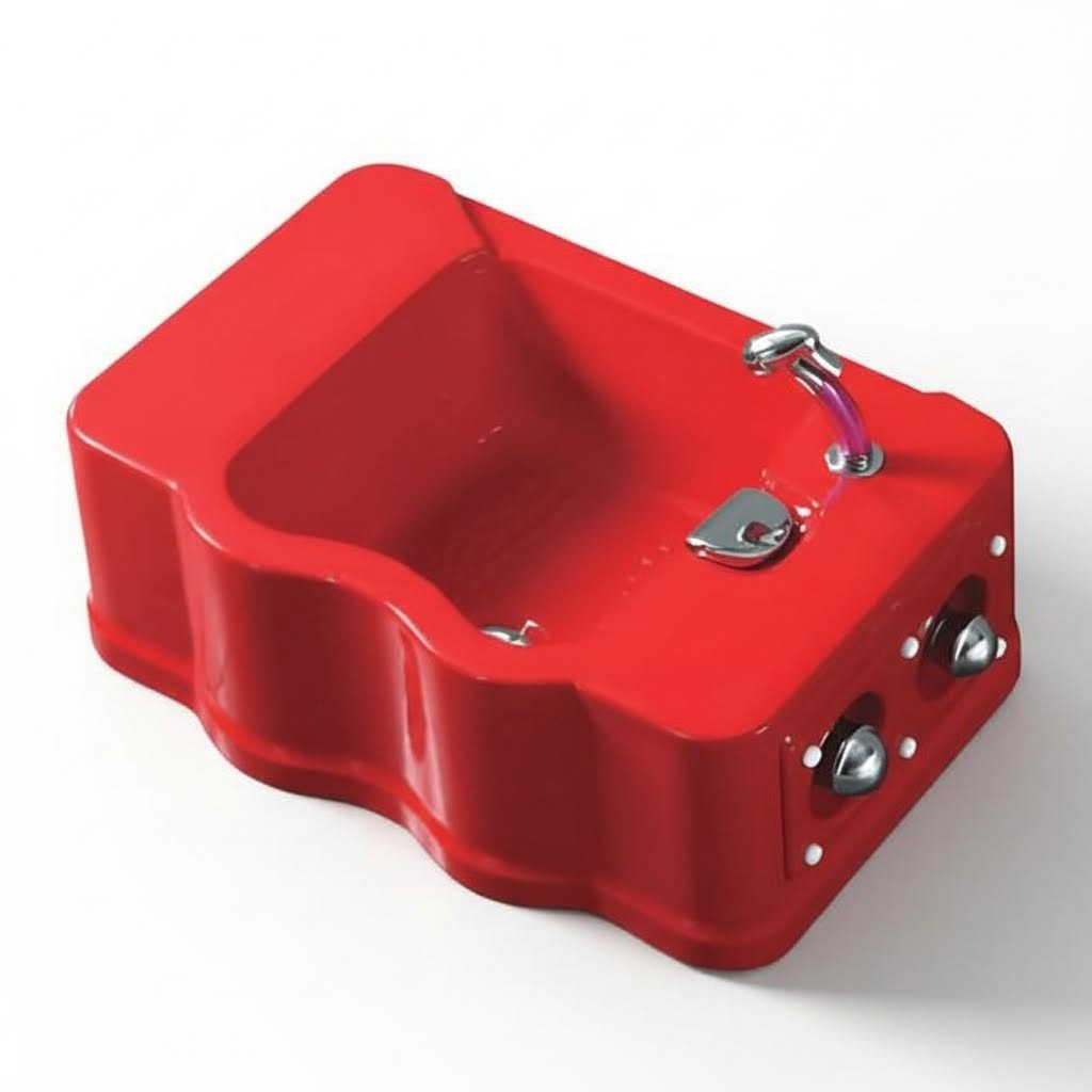 Fußbadewanne Pedikürebecken Fußsohlenbad Fußwanne Fußentspannungsbad 69x45 cm