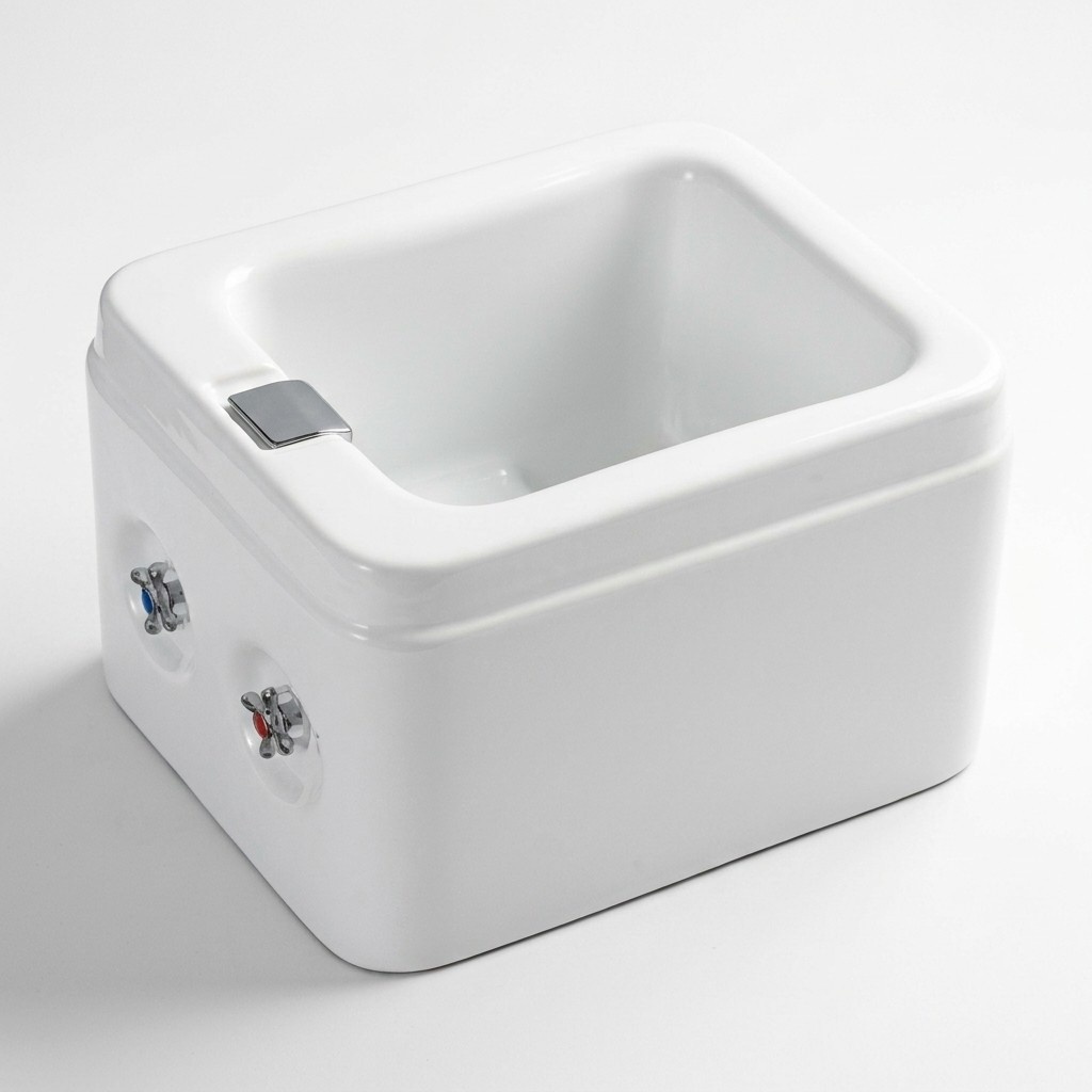 Fußentspannungsbad Pedikürebecken Fußbadewanne Fußsohlenbad 57x48 cm