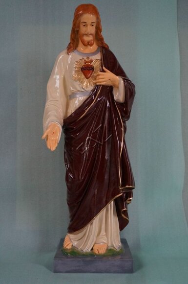 Jesus Statuen Figur Garten Statue Skulptur Figuren Skulpturen Dekoration